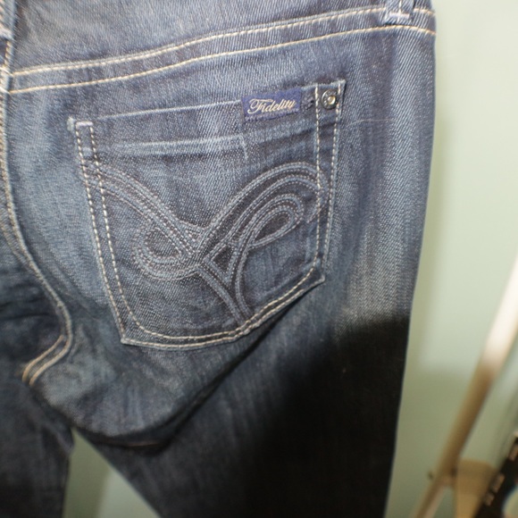Fidelity Dark Wash Jeans - Picture 4 of 7